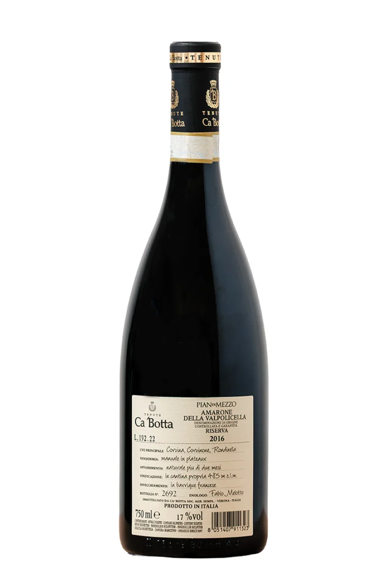 Pian di Mezzo Amarone della Valpolicela DOCG Riserva